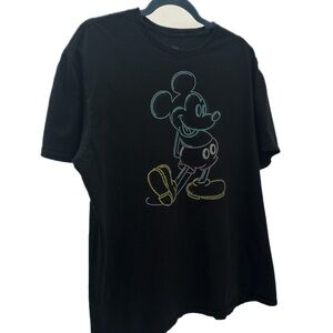 Disney Mickey Mouse Black T-Shirt